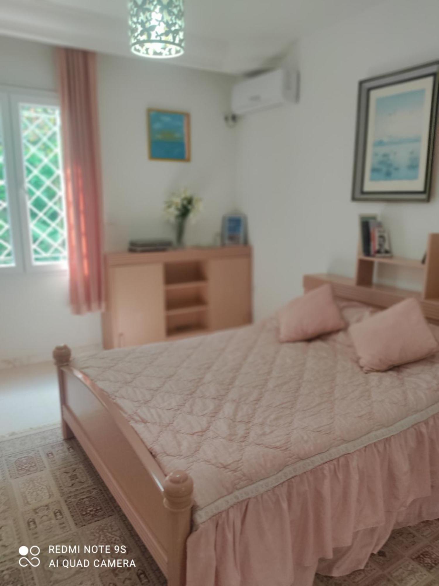 Etage De Villa Avec Jardin, Pres De L'Aireport Et Parking Prive Ariana Εξωτερικό φωτογραφία